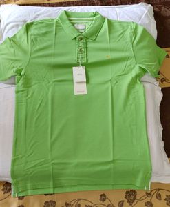 Original Peter England Men Tshirt Green