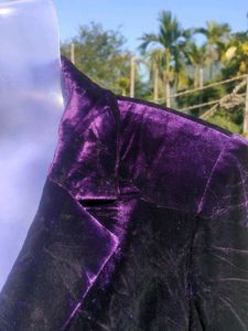 Velvet Purple Blazer