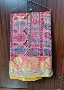 Stone Work Saree With Blouse For Women