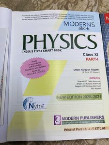 Class XI Physics Part 1 And 2 - Modern&#39;s ABC
