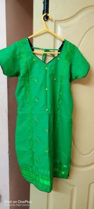Parrot Green stitched 2 Pcs