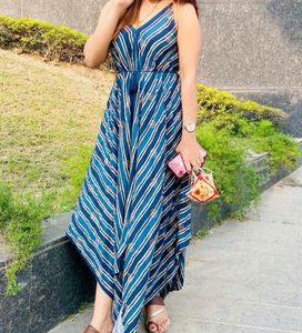 Brand New 😍Blue Striped Dress🦋