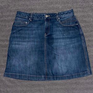 Demin Mini Skirt (Esprit)
