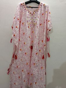 Women Printed Cotton Kaftan