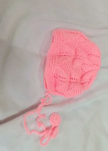Cute Pink Knit Cardigan