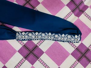 Teal Embroidered Kurta Set