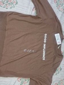 Good Influence Brown Sweatshirt