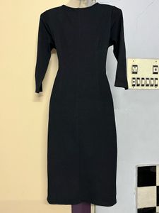 Pintrest Elegant Black Wrap Dress