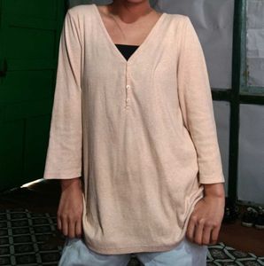 plain nude full Sleeves tops