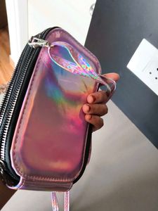 Iridescent Mini Crossbody Bag