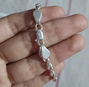 Real Silver Thick Chain