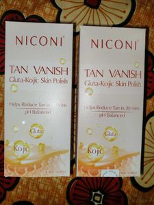 Niconi Tan Vanish Skin Polish Full Seal Packed