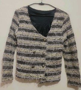 Khaki Color Blazer For 8- 9 Year Girl 28 Bust