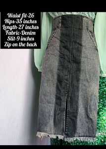 Denim Skirt