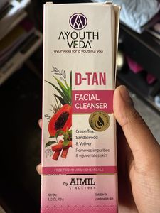 AYOUTH VEDA D-TAN FACIAL CLEANSER