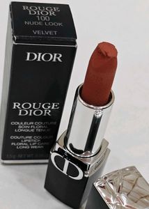 Dior Rouge Lipstick 100 Nude Look Velvet