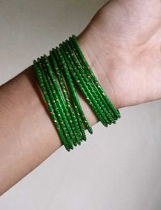 Green Bangles Set