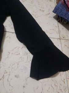 Black Long Sleeve Top