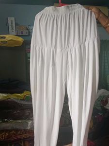 White Ethnic Palazzos