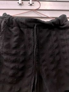 Black Casual Shorts