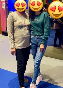 Green Winter wear Top