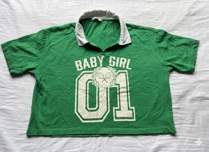 Cute Green Graphic Tee