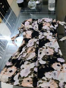 Floral Print Mini Dress
