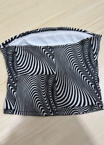zebra  Tube Top