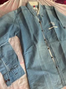 Blue Denim Shirt