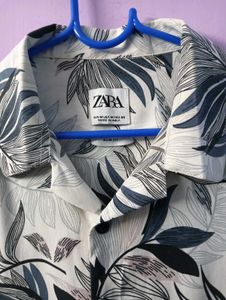 ZARA Floral Print Shirt