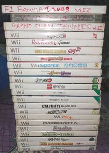Wii Nintendo Games Cd Pack Of 22