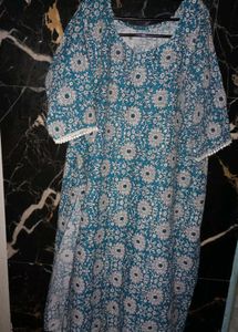 Floral Print Kurta