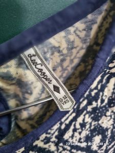 Lee Cooper Blue &amp; White Dress