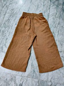 Brown Wide Leg Pants