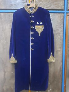 Blue Sherwani