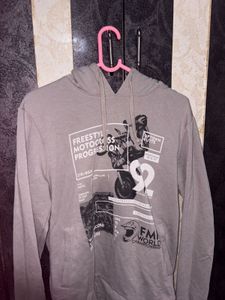 Cool Graphic Print Hoodie