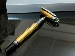 Elegant Gold Rollerball Pen with Case
