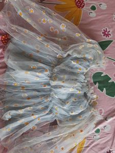 Daisy Mesh Top