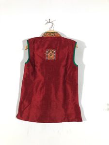 Red&amp;Green Emboridered Ethnic Set(Boy’s)