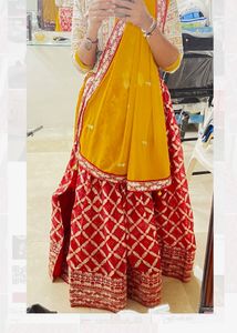 Amazing Full Flered Bandhni Lehenga Choli