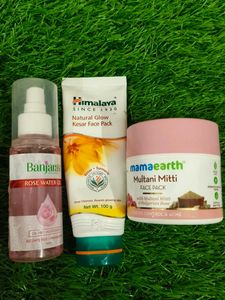 Pack Of 3 Skincare Products