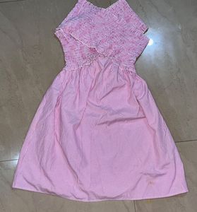 Pink Striped Dress