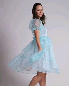 Sky Blue Cloud dress