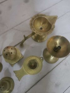 Brass Diyas, Puja Items, Akhand Jyot 🪔