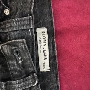 Sleek black jeans from Glorious Jean