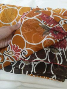 73)New Multi Colour Saree