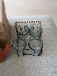 Lovely cutting chai Glass with stand