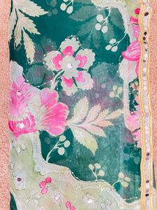 Floral Print saree