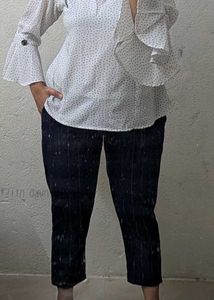 Striped Casual Pants
