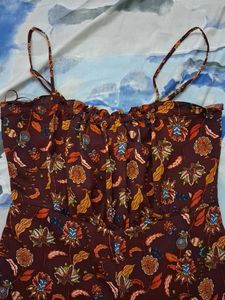 Floral Print Jumpsuit